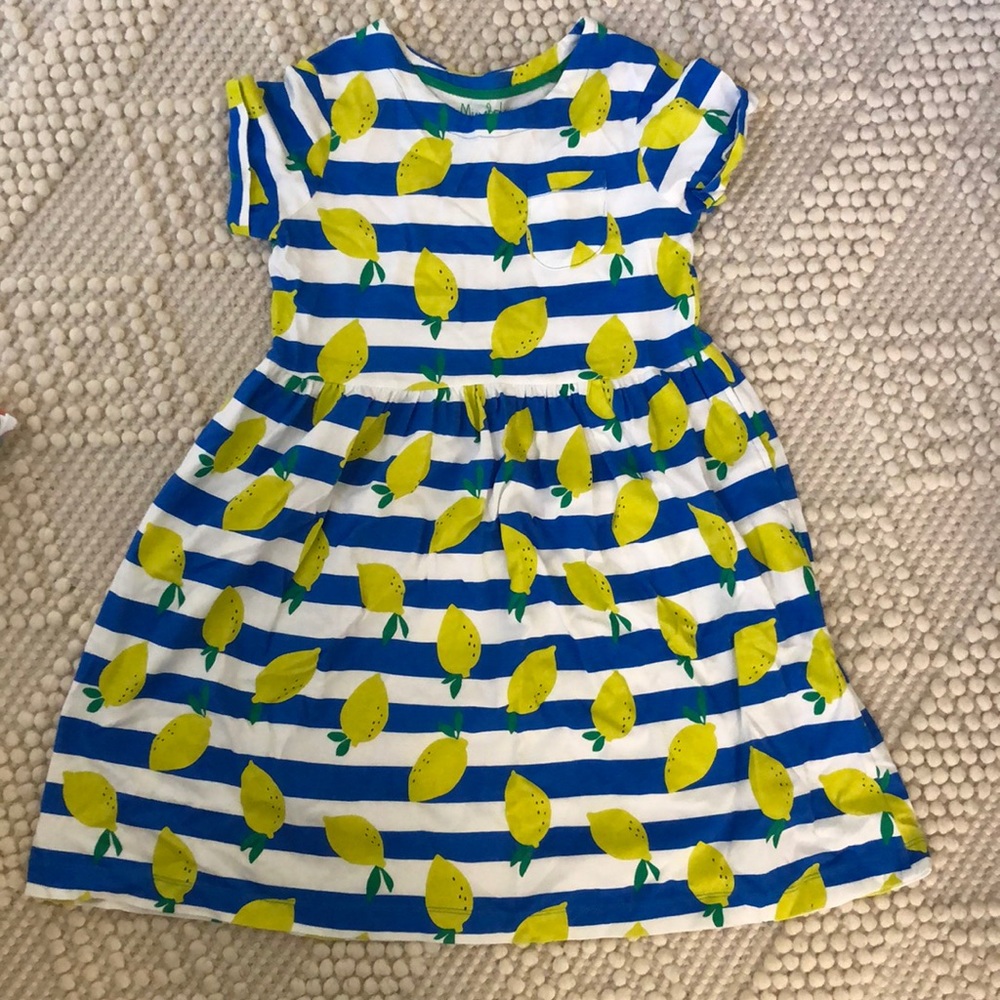 Mini Boden Lemon Dress